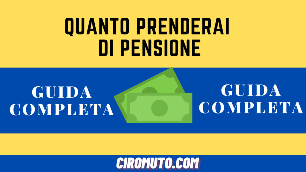 Con uno stipendio di 1500 euro quanto prendero di pensione