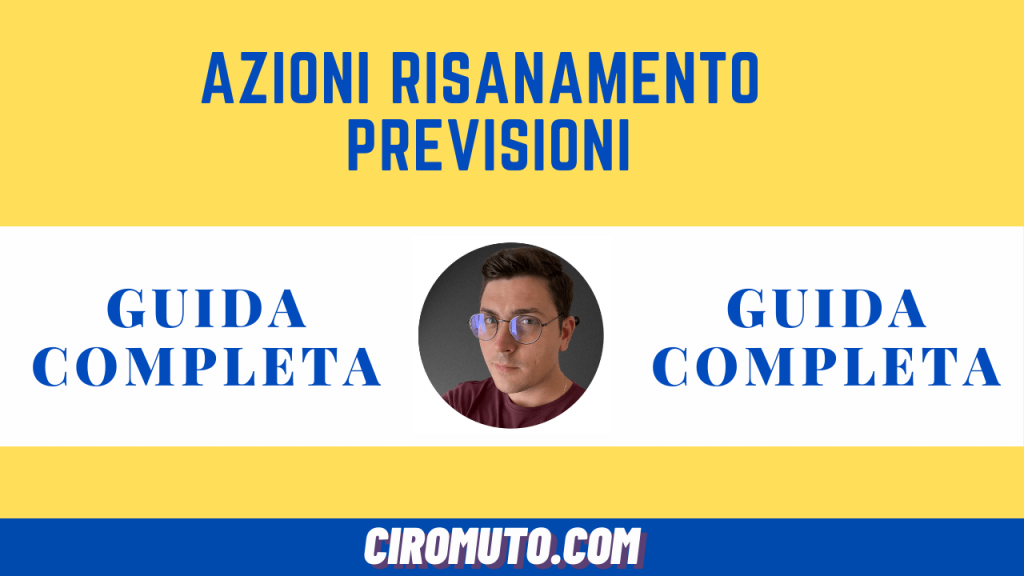 AZIONI risanamento PREVISIONI