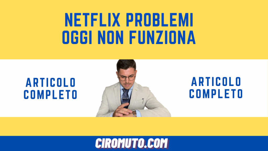 NETFLIX problemi OGGI