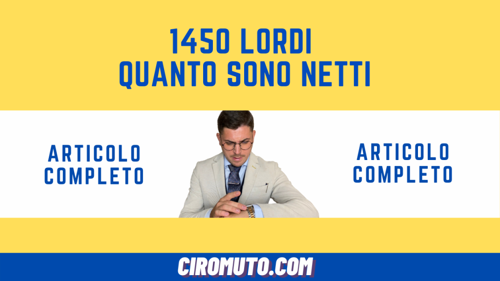 1400 lordi quanto sono netti