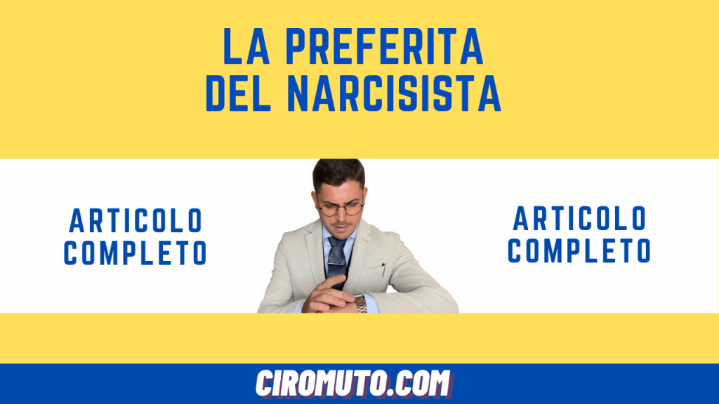 la preferita del narcisista