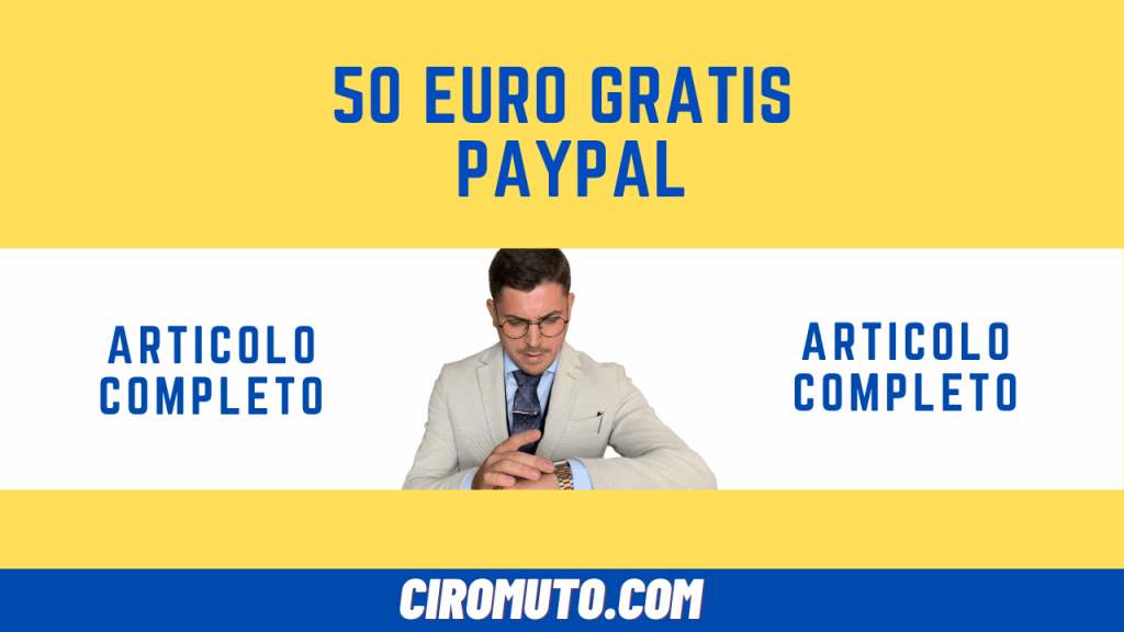 50 euro gratis paypal