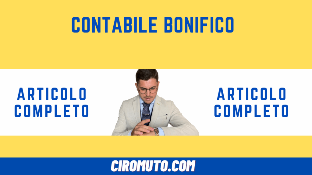 contabile bonifico