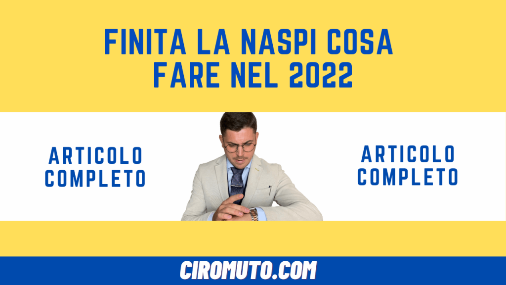 finita la naspi cosa fare 2022