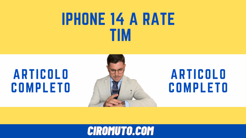 iPhone 14 a RATE tim