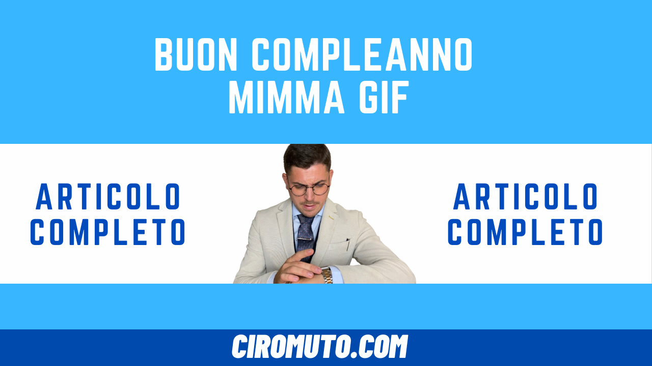 buon compleanno Mimma gif
