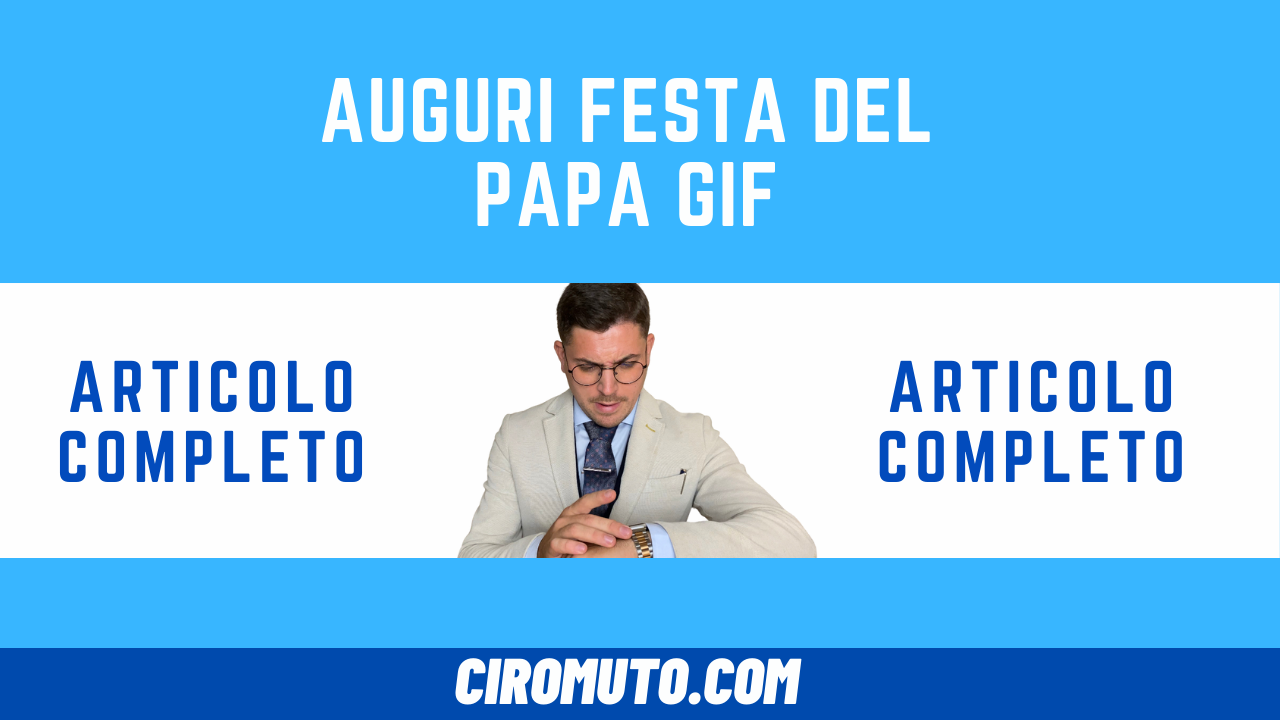 auguri festa del papa gif
