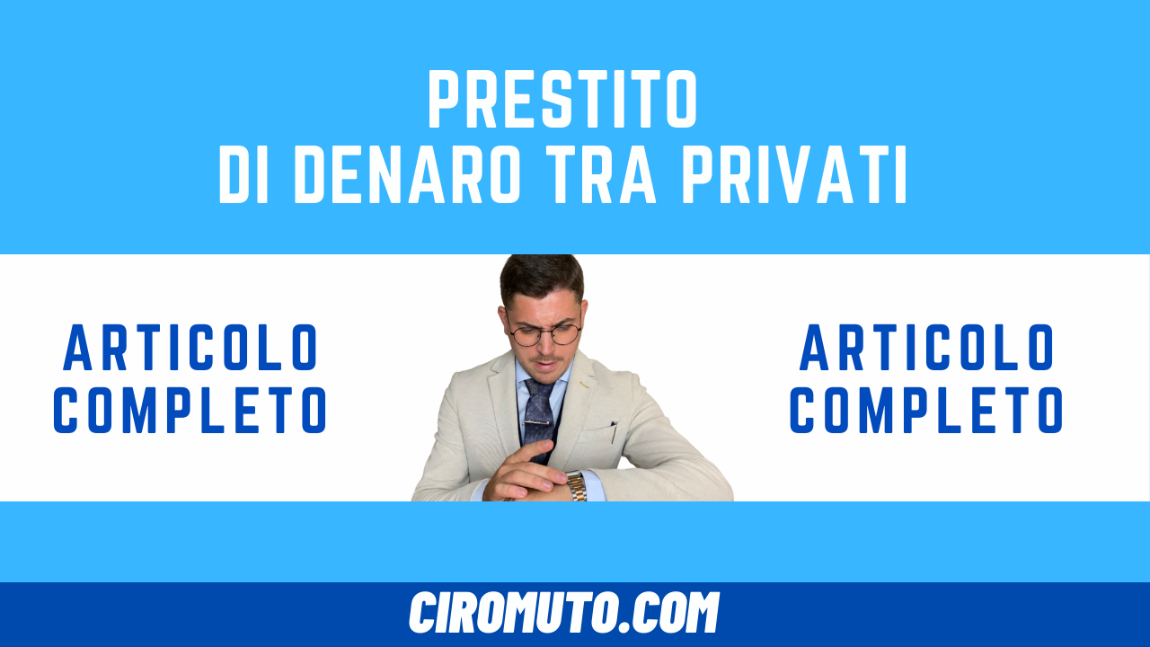 prestiti urgentissimi da privati